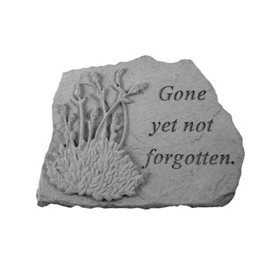 Gone yet not forgotten… w/lavendar Memorial Gift-Memorial Stone-Kay Berry-Afterlife Essentials