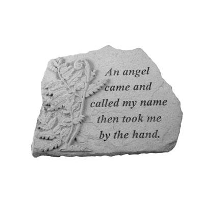An angel came… w/fern Memorial Gift-Memorial Stone-Kay Berry-Afterlife Essentials