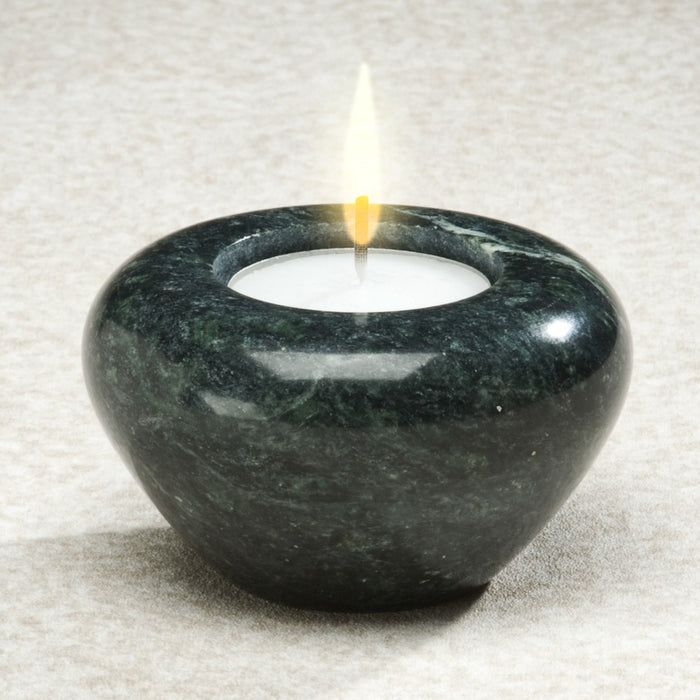 Memorial Flame Keepsake-Cremation Urns-Infinity Urns-Green-Afterlife Essentials