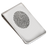 Sterling Silver Money Clip Fingerprint Fingerprint Memorial Jewelry-Jewelry-New Memorials-Concise Fingerprint-Afterlife Essentials
