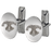 Sterling Silver Cuff Links - Noseprints Pet Print Jewelry-Jewelry-New Memorials-Afterlife Essentials