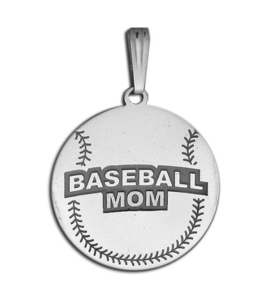 Baseball Mom Pendant Jewelry-Jewelry-Photograve-Afterlife Essentials