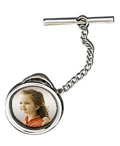 Photo Engraved Tie Tack Pendant Jewelry-Jewelry-Photograve-Afterlife Essentials