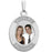 Oval w/ 2 Names Etched Jewelry-Jewelry-Photograve-Afterlife Essentials