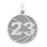 Custom Basketball Pendant w/ Number Jewelry-Jewelry-Photograve-Afterlife Essentials