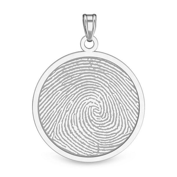 Round Custom Print Medal Jewelry-Jewelry-Photograve-Afterlife Essentials