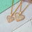 Diamond Frame Heart Fingerprint Necklace Jewelry-Jewelry-Photograve-Afterlife Essentials