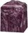 Cultured Marble Cube Small 40 cu in Cremation Urn-Cremation Urns-Bogati-Merlot-Afterlife Essentials