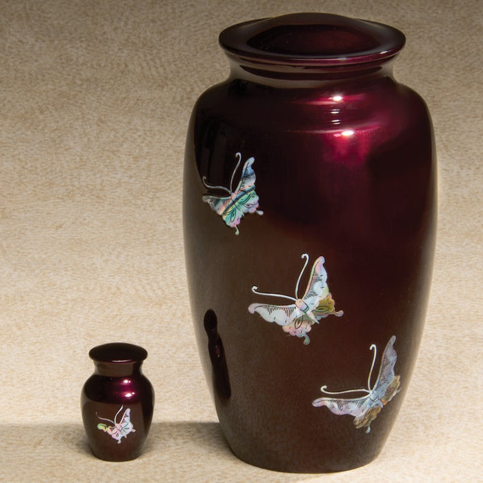 Luminescent Series Butterfly 200 cu in Cremation Urn-Cremation Urns-Infinity Urns-Afterlife Essentials