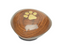 Rosewood Cremation Pet Urn – Heart with Brass Paw – Keepsake Size-Cremation Urns-Bogati-Afterlife Essentials