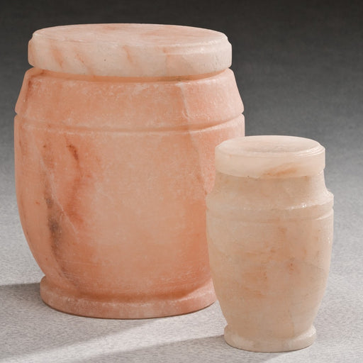 Salt Essence Himalayan Rock Salt 40 cu in Small Cremation Urn-Cremation Urns-Infinity Urns-Afterlife Essentials