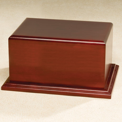 Scandia Cherry Wood 229 cu in Cremation Urn-Cremation Urns-Infinity Urns-Afterlife Essentials