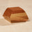 Woodsculpt Series Cherry Wood 12 cu in Cremation Urn-small-Cremation Urns-Infinity Urns-Afterlife Essentials