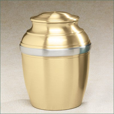 Silverado Gold Adult 220 cu in Cremation Urn-Cremation Urns-Infinity Urns-Afterlife Essentials