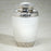 Soft Pastel Series White Brass 5 cu in Cremation Urn-Cremation Urns-Infinity Urns-Afterlife Essentials