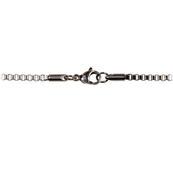 24" Stainless Steel Box Chain 2.5 mm Cremation Jewelry-Jewelry-New Memorials-Afterlife Essentials