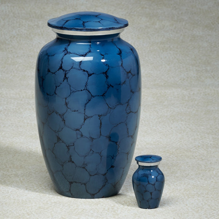 Sunshed Waters Blue 203 cu in Cremation Urn-Cremation Urns-Infinity Urns-Afterlife Essentials