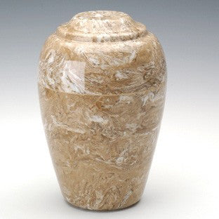 Eldridge Syrocco Simulated Marble 210 cu in Cremation Urn-Cremation Urns-Infinity Urns-Afterlife Essentials