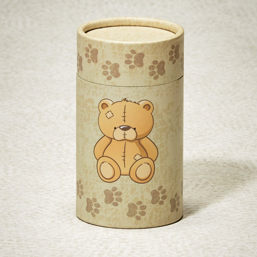 Scattering Tube Series Teddy Bear 20 cu in Urn-Cremation Urns-Infinity Urns-Afterlife Essentials