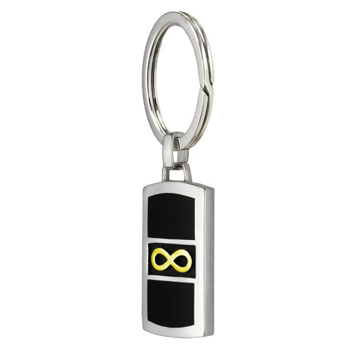 Infinity Dog Tag VK1005S4ON Cremation Jewelry-Jewelry-Precious Vessel-Afterlife Essentials