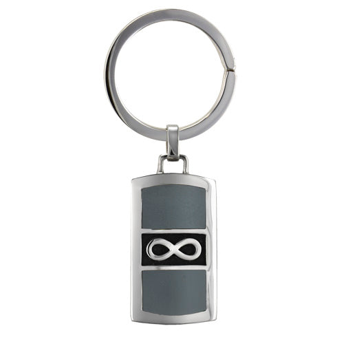 Infinity Dog Tag VK1005SSHE Cremation Jewelry-Jewelry-Precious Vessel-Afterlife Essentials