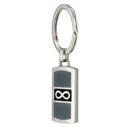 Infinity Dog Tag VK1005SSHE Cremation Jewelry-Jewelry-Precious Vessel-Afterlife Essentials