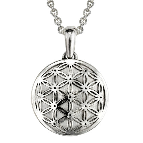 Flower Of Life VP1001SS Memorial Jewelry-Jewelry-Precious Vessel-Afterlife Essentials