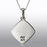 Diamond Cross VP1002SSDI Memorial Jewelry-Jewelry-Precious Vessel-Afterlife Essentials