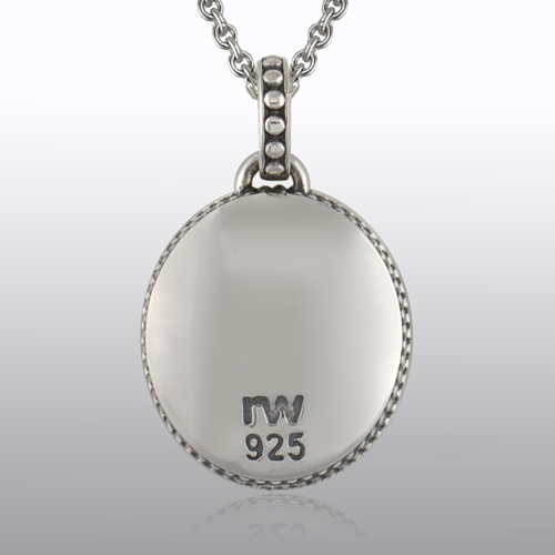 Gem Diamond VP1003SSTBDI Memorial Jewelry-Jewelry-Precious Vessel-Afterlife Essentials