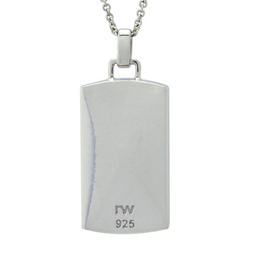 Infinity Dog Tag VP1005SSON Memorial Jewelry-Jewelry-Precious Vessel-Afterlife Essentials