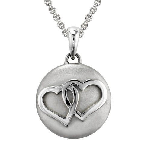 Entwined Hearts VP1009SS Cremation Jewelry-Jewelry-Precious Vessel-Afterlife Essentials