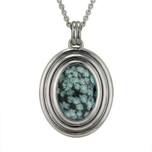 Ribbed Cab VP1013SSSF Memorial Jewelry-Jewelry-Precious Vessel-Afterlife Essentials