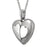 Two Hearts VP1022SS Cremation Jewelry-Jewelry-Precious Vessel-Afterlife Essentials