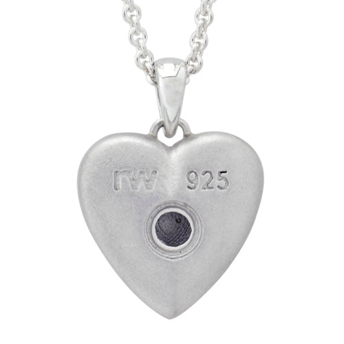 Petite Two Hearts VP1023SS Cremation Jewelry-Jewelry-Precious Vessel-Afterlife Essentials