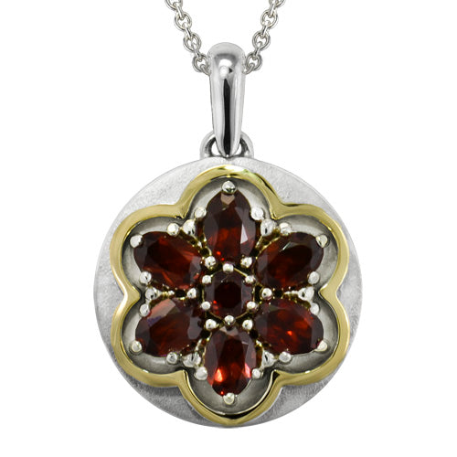 Gem Flower VP1025S4GM Cremation Jewelry-Jewelry-Precious Vessel-Afterlife Essentials