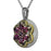 Gem Flower VP1025S4RH Cremation Jewelry-Jewelry-Precious Vessel-Afterlife Essentials