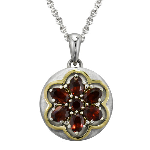 Gem Flower VP1026S4GM Cremation Jewelry-Jewelry-Precious Vessel-Afterlife Essentials