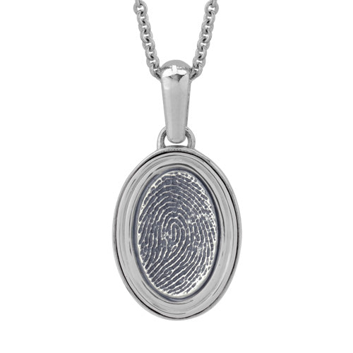 Ribbed Print VP1028SSFG Cremation Jewelry-Jewelry-Precious Vessel-Afterlife Essentials