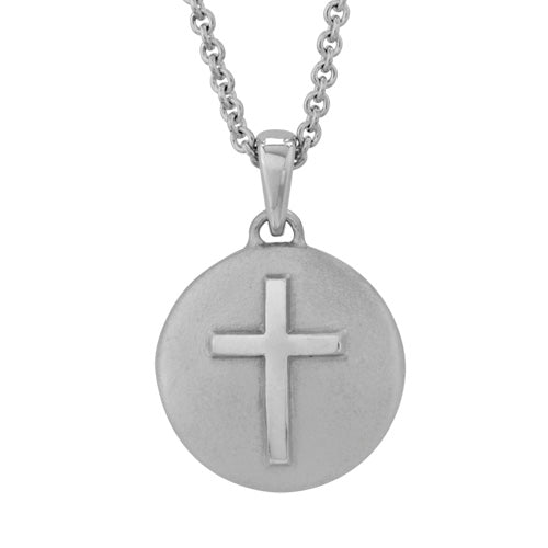 Petite Cross VP1029SS Cremation Jewelry-Jewelry-Precious Vessel-Afterlife Essentials