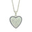 Engraved Lily Heart VP1031SS Cremation Jewelry-Jewelry-Precious Vessel-Afterlife Essentials