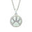 Raised Paw Print VP3015SS Cremation Jewelry-Jewelry-Precious Vessel-Afterlife Essentials