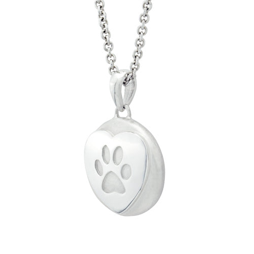 Paw Imprint VP3018SS Cremation Jewelry-Jewelry-Precious Vessel-Afterlife Essentials